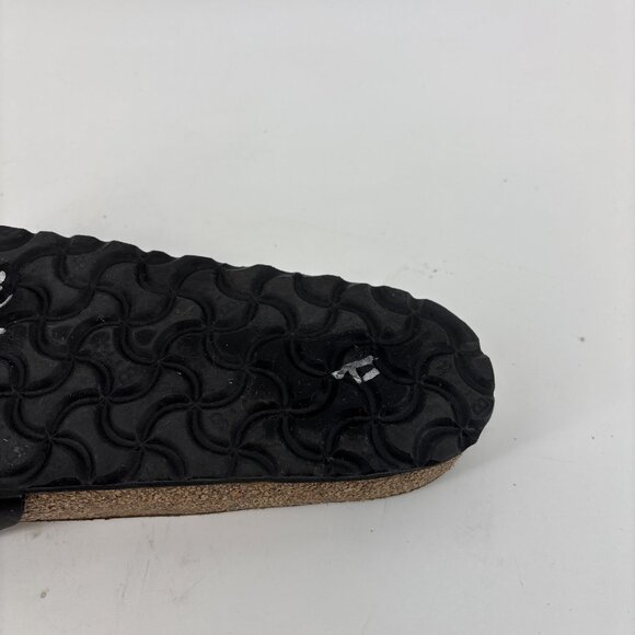 Birkenstock Madrid Birko-Flor Sandals Adjustable Sz US 8 EU 38Black Womens - Picture 13 of 14